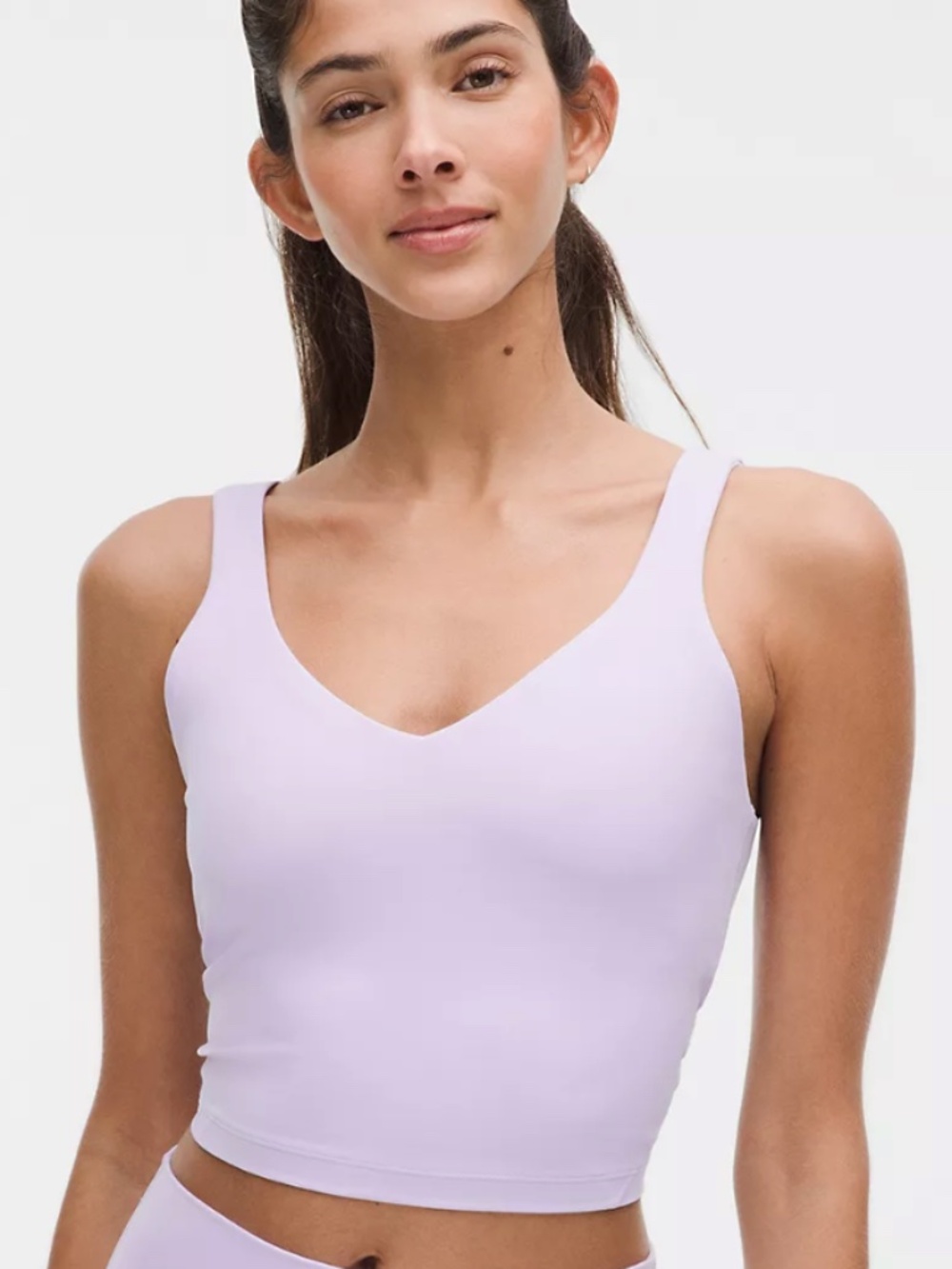 Lululemon Align Tank A/B Cup. Size 8. Color: Lavender Frost